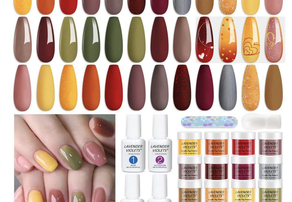 Dip Powder Nail Starter Kit – 16 colors – Just $11.89 shipped